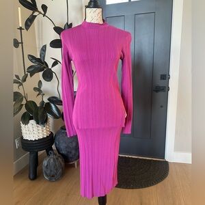 Pink Matching Set - Skirt & Top URBAN REVIVO